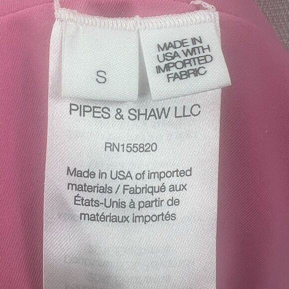 Veronica Beard Pink Salis One Piece Halter Swimsuit Size S Textured - Picture 13 of 14